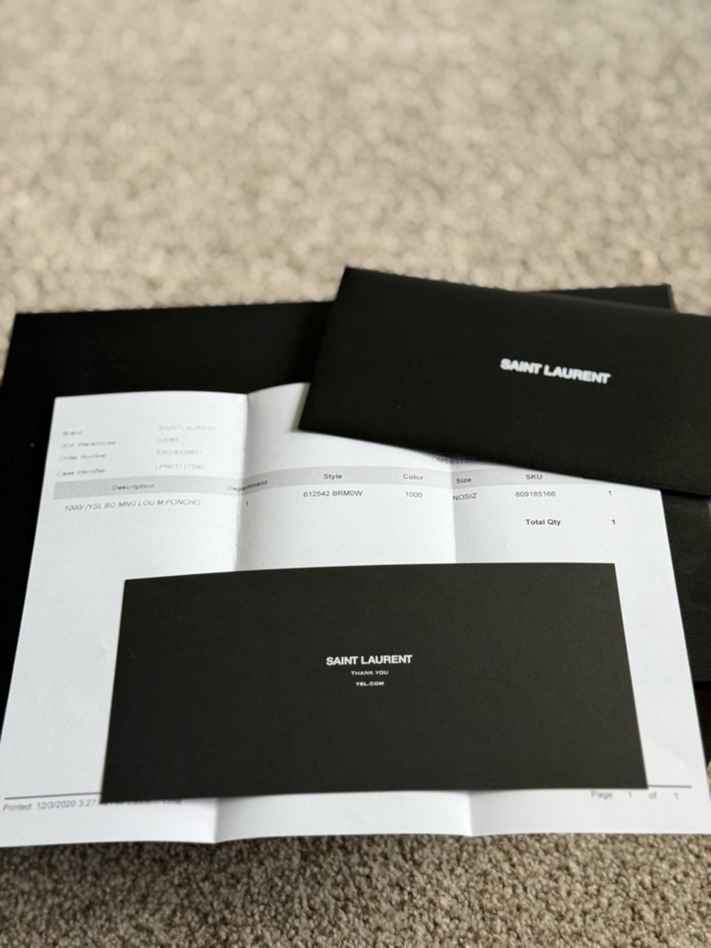 Saint Laurent Black Camera Bag - Picture 2 of 15